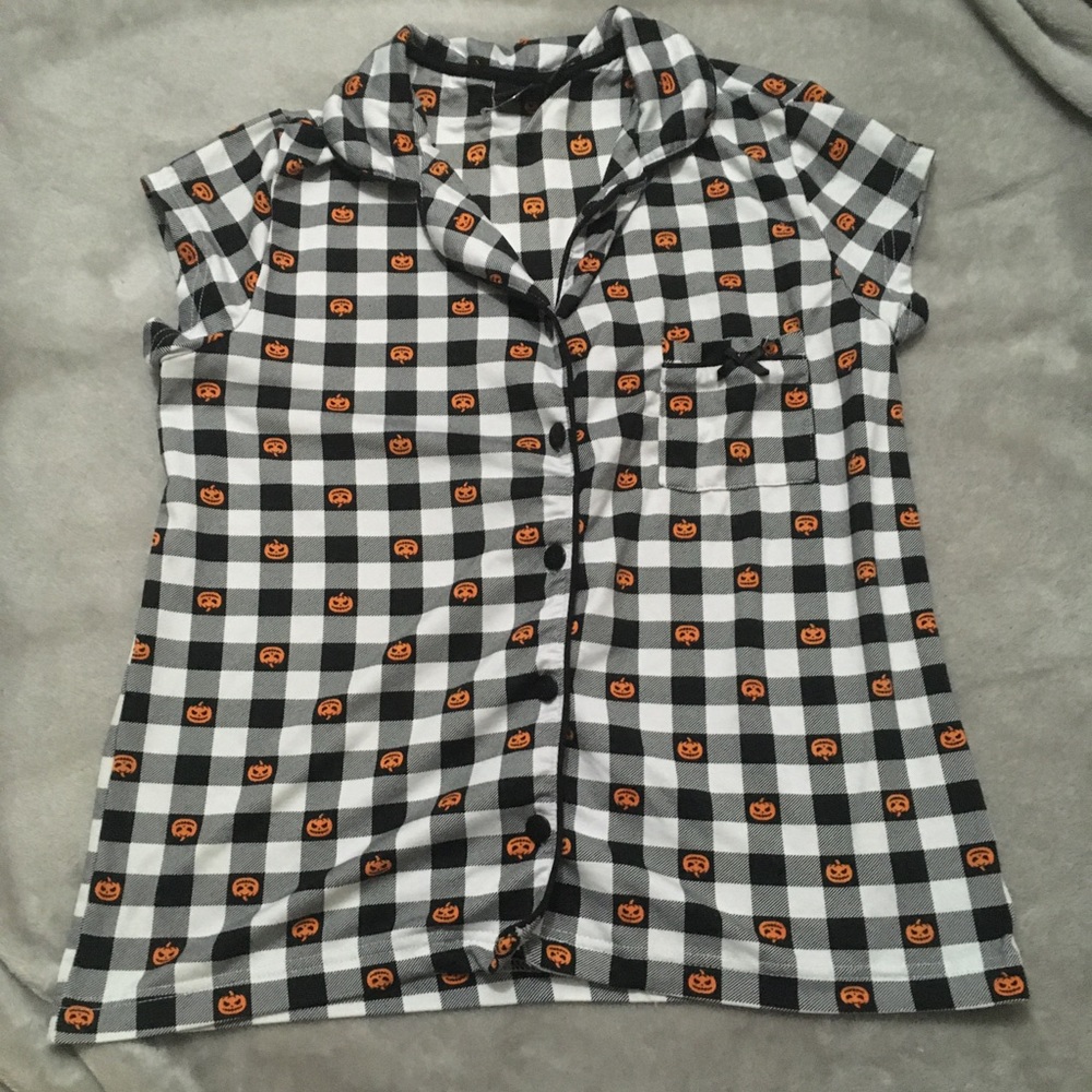 Halloween pajama top